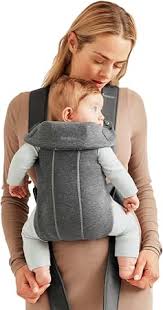 Amazon.com: BabyBjörn Baby Carrier Mini, Dark Gray, 3D ...