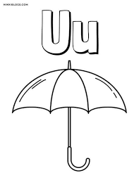 All coloring pages » learning » alphabet » letter u » u is for umbrella. 52 Free Printable Alphabet Coloring Pages For Toddlers