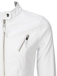 Renouvelez votre dressing avec des chemises, des pantalons, des leggings ou des jupes. Blouson Femme Simili Cuir Blanc