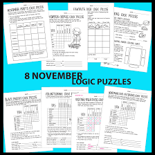 If you want even more logic grid puzzles, check out aha! Thanksgiving November Logic Puzzles Primeandpi