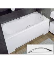 Duravit badewanne durastyle 170 cm x 70 cm rückenschräge links weiß. Rechteck Badewanne 170x70 Aria Ablaufgarnitur Fusse Gratis