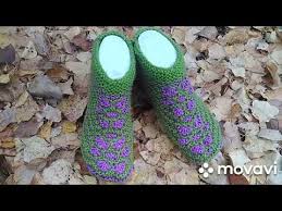 как связать следки на двух спицах без шва видео Fialki Mk Chast2 Tapochki Sledki Na Dvuh Spicah Bez Shvov Youtube Vyazanye Noski Tapochki Spica