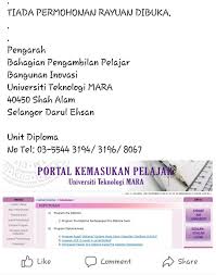 Panduan buat anda yang ingin membuat semakan keputusan uitm sesi mac 2020 bagi program ijazah sarjana muda dimana dijangka akan diumumkan pada minggu ketiga bulan januari 2018. Uitm Official On Twitter Pengumuman Penting Keputusan Permohonan U Itm Sesi 2 2018 2019 Https T Co Yl0hj3s43v