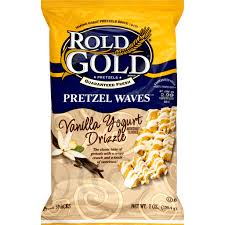 They're also really cute, perfectly shaped and i can not possibly . Rold Gold Pretzel Waves Pretzel Snacks Vanilla Yogurt Drizzle Pretzels Superlo Foods