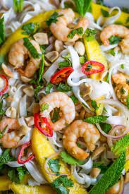 How to make spicy thai shrimp mango salad (gỏi xoài tôm thái lan) delightful, juicy, scrumptious, spicy thai mango salad recipe. Mango Shrimp Thai Noodle Salad A Saucy Kitchen