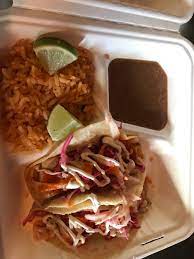 These are his fish tacos. Fish Tacos Picture Of Pica S Mexican Taqueria Boulder Tripadvisor