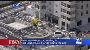 The accident, caused by heavy fog, killed 14 people, 3 on the plane and 11 in the building. Plane Crashes Into Building In Fort Lauderdale Florida Youtube