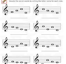 Image result for labeling music notes on staff