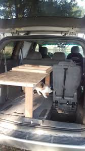 Bed Set Up For My 2006 Dodge Caravan Grand Caravan Caravan Rear Seat
