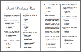 Answer the below questions to reach the next level. French Revolution Pop Quiz Free To Print Student Handouts