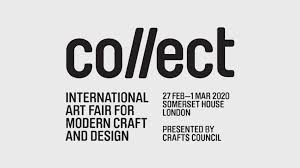 Naturally distressed surface in an arts and crafts style font. Collect 2020 International Art Fair For Modern Craft And Design Dezeen Events Guide