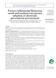 Great eastern malaysia insurance branches. Pdf Factors Affecting Malaysia S Smes In Using Public Electronic Procurement