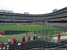 angel stadium of anaheim view from left field pavilion 257