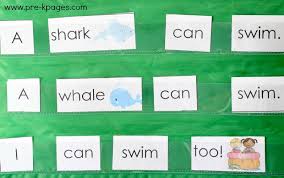 Preschool Ocean Theme Literacy Activities Pre K Pages