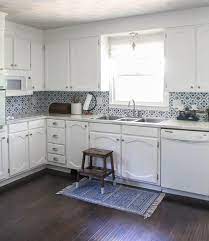Get free shipping on qualified in stock kitchen cabinets or buy online pick up in store today in the kitchen department. Painting Oak Cabinets White An Amazing Transformation Lovely Etc