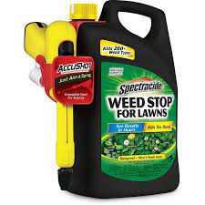 Spectracide Weed Stop For Lawns Accushot Sprayer 1 3 Gallon Lawn Weed Killer In The Weed Killers Department At Lowes Com