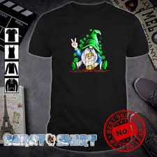 Happy St Patricks Day Gnome Miller High Life Light Shirt Hoodie