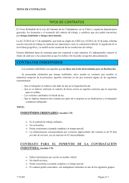 Tema 6 Tipos Contratos Sin Cuadros Tras