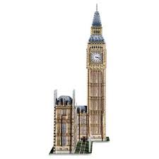 Wrebbit Big Ben 3d Puzzle 890pc Big Ben 3d Puzzles 3d Jigsaw Puzzles