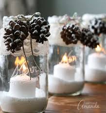 Magical, meaningful items you can't find anywhere else. Winter Luminaries Snowy Pinecone Candle Jars For Winter
