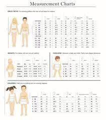 child measurement chart sewing patterns for kids sewing