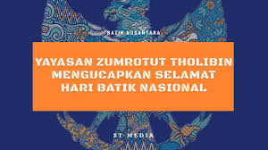 (poezia de față este un pamflet și trebuie tratată ca atare). Desain Poster Hari Batik Nasional Tulisan