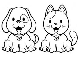We found a picture of dog and cat to color. Dog And Cat Coloring Of Cats Dogs Glandigoart Birijus Free Printable Geometry Worksheets Cat And Dog Coloring Pages Coloring Pages Math Word Wall Year 2 Math And English Worksheets Model Test Paper
