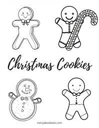 We've got renditions of all of the most popular christmas cookies, including sugar cookies, peanut butter cookies, and spiced ginge. Christmas Printables Cookies Wordsearch Coloring Sheet Merry About Town