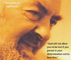 God will not allow you to be...