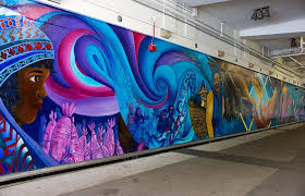 Pin By Ever Hendrix On School Projects Colorful Murals Muralist Art Organization