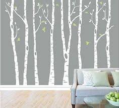 Birch Tree Wall Decals Peel And Stick Amazon Com Set Of 8 Birch Tree Wall Decal For Nursery Big White Tree Wall Sticker Fliying Birds Birch Tree Wall Decal Nursery Wall Decals Tree Tree Wall Decal