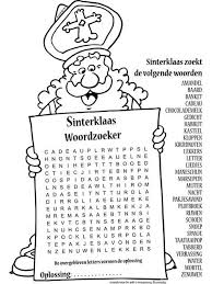 Kleurplaat Sinterklaas Woordzoeker Nr 10412 Kleurplaten Nl Sinterklaas Diy Sinterklaas Woordzoeker