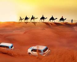 سافاری در صحرا -  مکان‌های دیدنی دبی