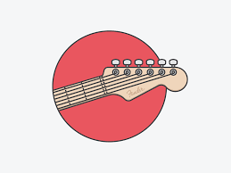 Fender Fullsize Png By Igor Chebotarev Guitar Illustration Music Poster Design Guitar Drawing