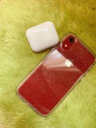 Xr Red Airpods Otterboxsymmetrystardustcase Iphone Cases Red Iphone Case Apple Phone Case Tumblr Phone Case