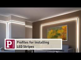 Aluminium Profiles For Indirect Lighting By Led Strips Very Easy To Assemble Indirect Lighting Led Bedroom Ceiling Lights Led Strip Lighting