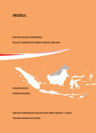 Modul Bahasa Indonesia Kelas Xi Raswan Kenedi Pdf Flip Book Pages 1 50 Pubhtml5