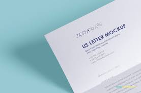 Free Us Letter Paper Mock Up Psd On Behance Letter Paper Lettering Stationery Mockup