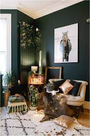 Pin On Dark Green Living Room