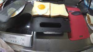 How To Make Egg And Cheese Hot Sandwich Using Sandwich Maker Gopro Timelapse Eating Youtube