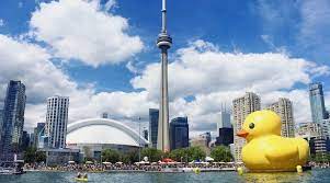 The Giant Rubber Duck That Visited Toronto Has Become A Huge Meme Curated
