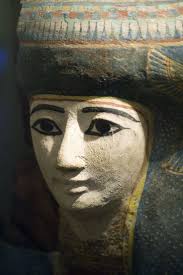 Ancient Egyptian funerary mask. 👑🇪🇬