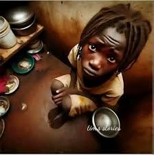 VERY SAD STORY***** A mother had a very ugly son...whom she's not proud of  😭one day, they both decided to go to a festival. when they got there,the  boy started lamenting: SON:Mom