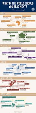 Around The World In 37 Books Infographic Lesen Bucher Lesen Und Infografik