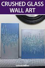 Hey there!i used this texture for the hair in my art. Crushed Glass Wall Art Glitter Wall Art Crushed Glass Glass Crafts Diy