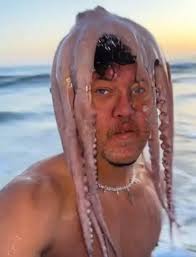 Girl named Salt Pot wears octopus