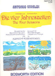 Le grand livre du mois nombre de pages: Vivaldi Vier Jahreszeiten Die Holzblaser