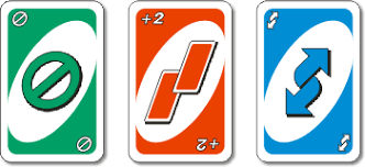 A small card that can come in red, blue, yellow and green. Uno Rules Rules Of Uno Board Game Card