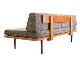 Mid Century Modern Daybed Casara Modern Classic Daybed Etsy Mid Century Modern Daybed Modern Daybed Stylish Living Room