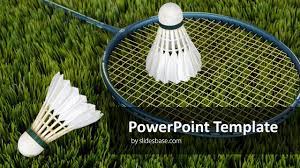 Di indonesia, olahraga ini sangat populer dan para atletnya sering mencetak prestasi membanggakan di pertandingan internasional. Badminton Powerpoint Template Slidesbase